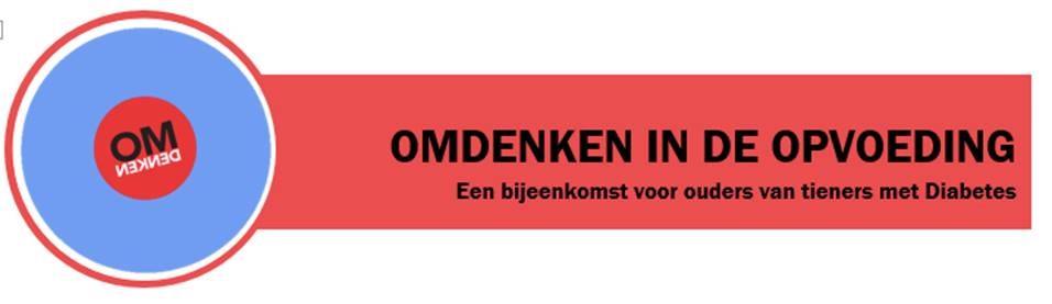 Banner Omdenken In De Opvoeding: een bijeenkomst voor ouders van tieners met Diabetes